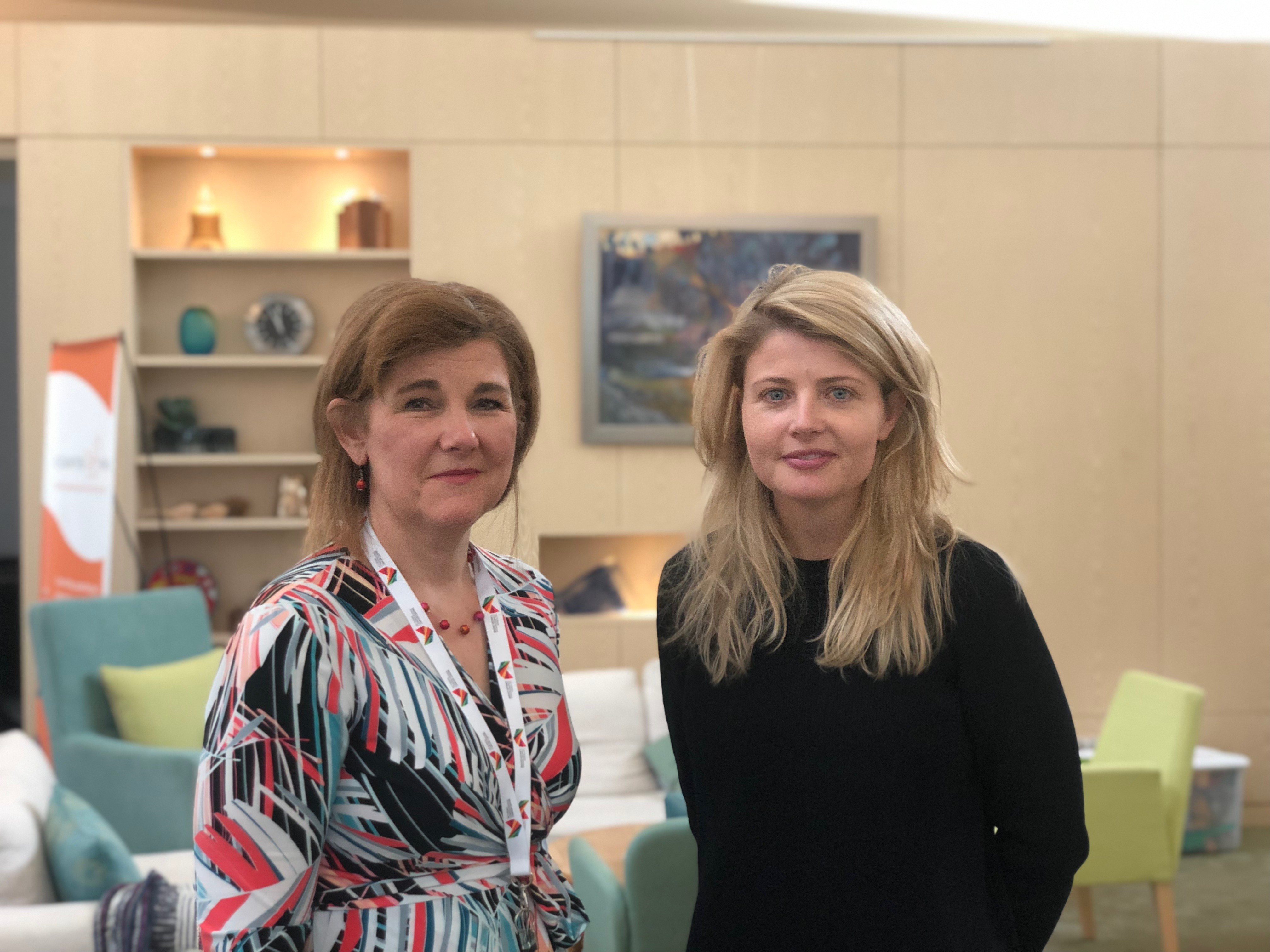 Elizabeth Foster and Belinda Yeo