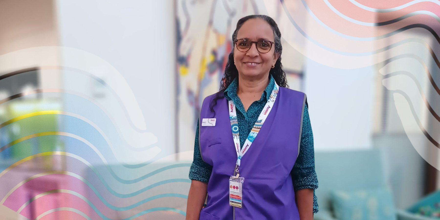 Brigit, Volunteer at the ONJ Cancer Centre