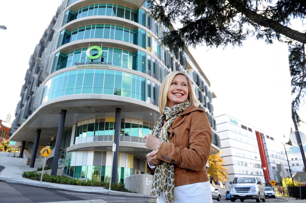 Olivia outside the ONJ Centre