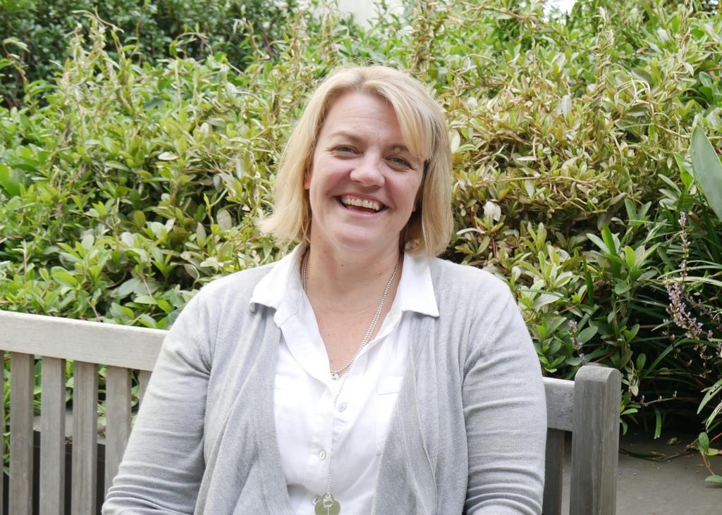 Lymphoma Nurse Tania Cushion cropped lo res